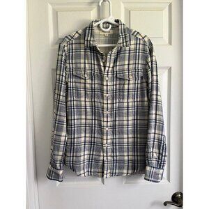 Madewell Double Weave Perfect Shirt in Bridgeton Plaid